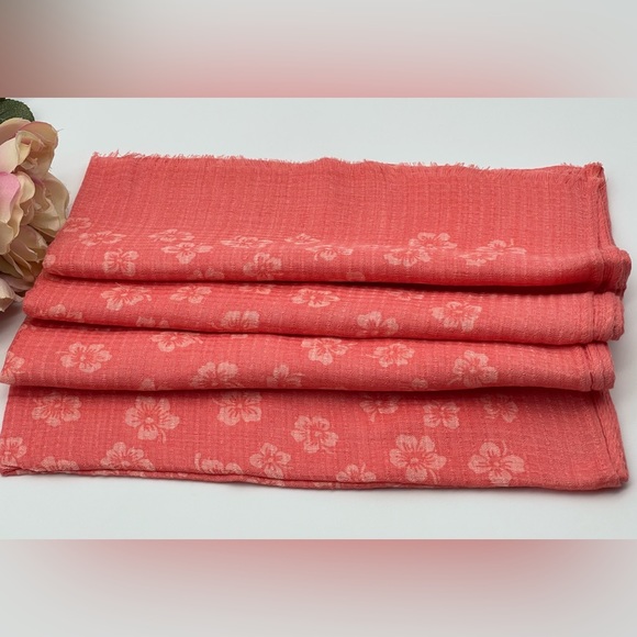 Coach Floral Print Scarf - Picture 4 of 9